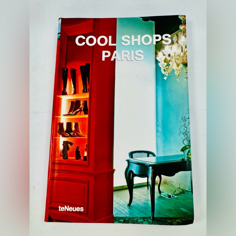 Cool Shops Paris teNeues Hardcover Book Design Shopping Guide Architecture